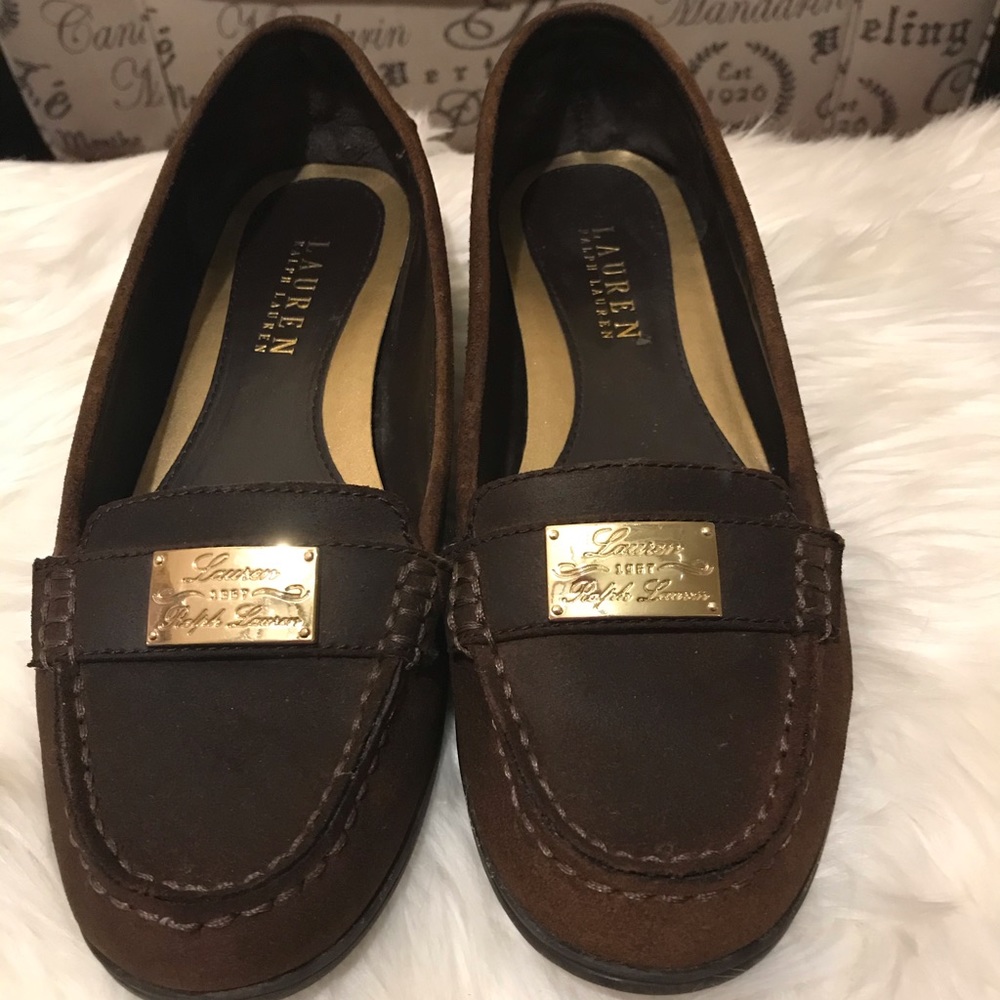 Ralph Lauren suede loafers